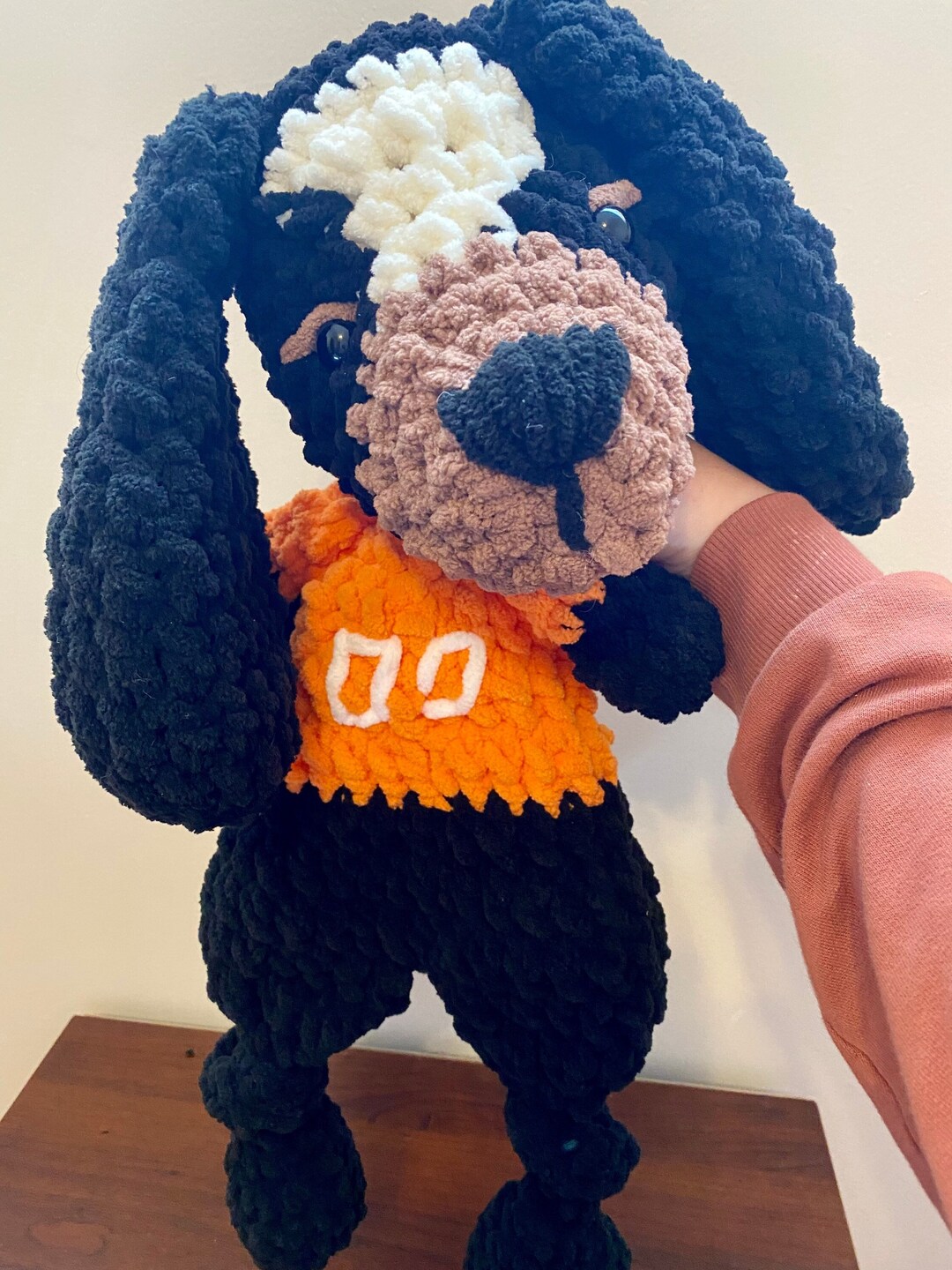 Crochet Smoky Stuffed Animal: Tennessee Vols Baby Lovey - Etsy
