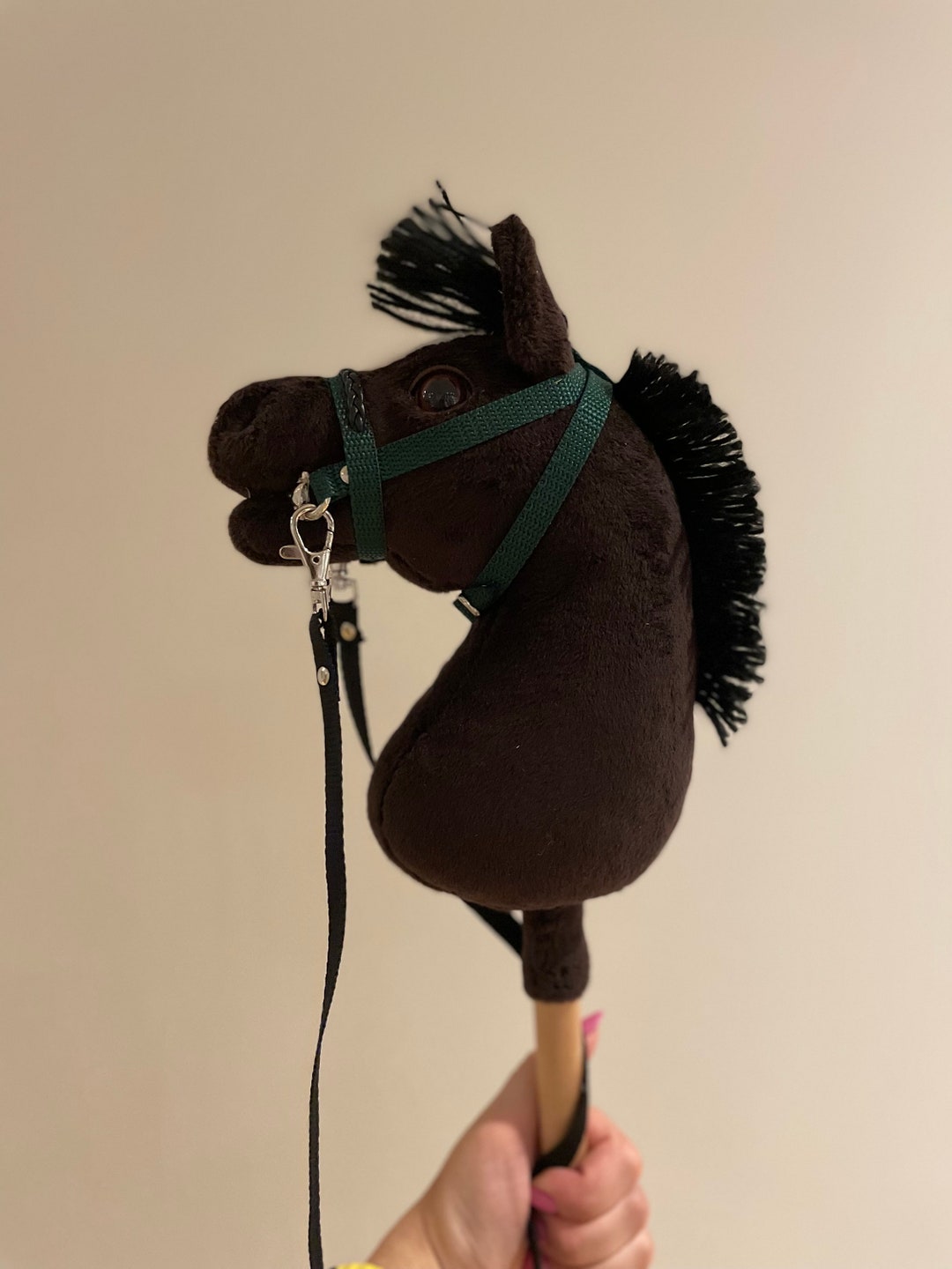 A5 Brown Hobby Horse Light Hobby Horse Show Jumping Hobby Etsy