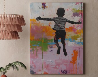 Black Child Magic Art Print: Vintage African American Wall Art