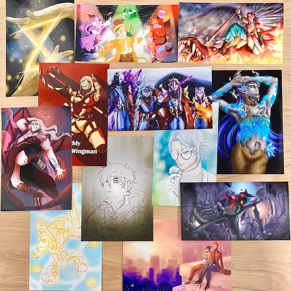 prints of Dsmp, lego monkie kid, rottmnt, idolish7, anime fanart and original artworks
