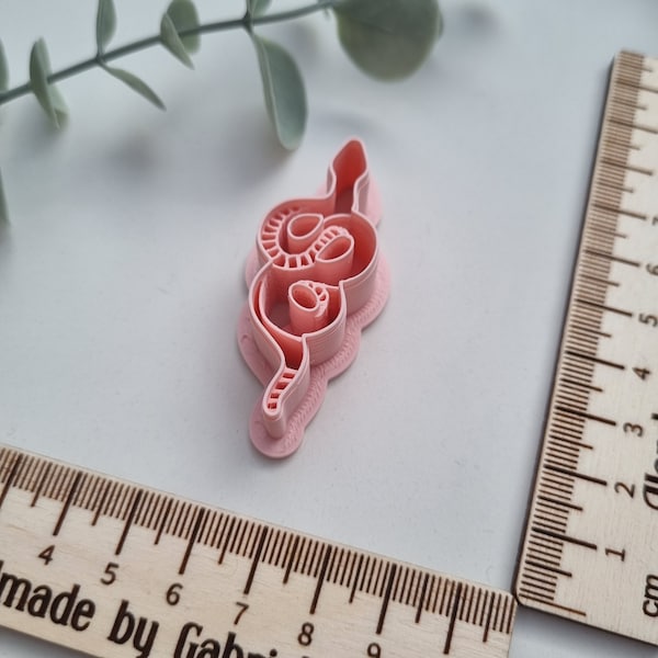 Snake polymerclay cutter, polymer clay accessories, clay cutter