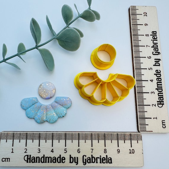 Polymer Clay Cutter Set Daisy, Polymer Clay Accessories, Clay Cutter 