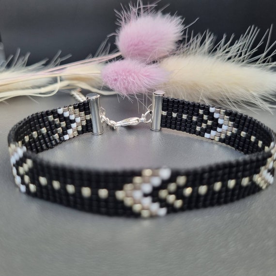 Dark woven deals bracelet