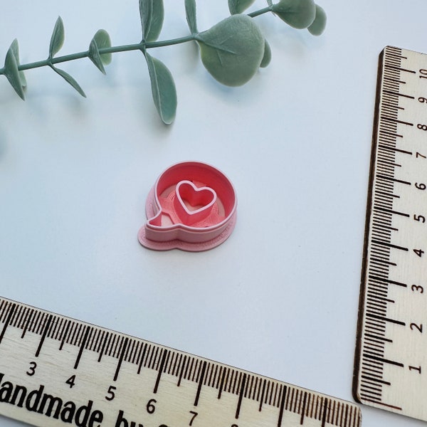 Love Nachricht Polymerclay Cutter, 5 Größen, Tonschneider, Fimo Zubehör