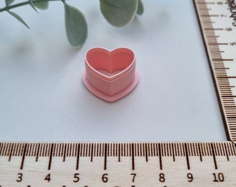 Heart polymerclay cutter, clay cutter, polymer clay accessories