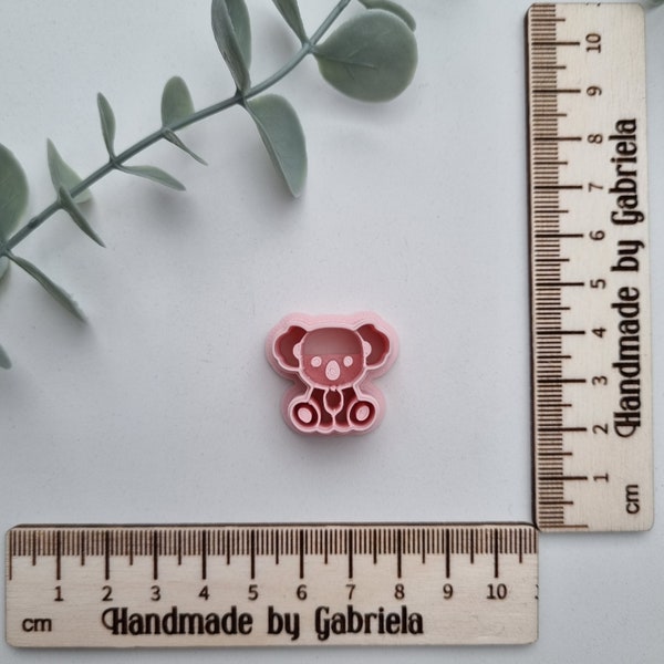 Australien Koala Polymerclay Cutter, Tonschneider, Fimo Zubehör