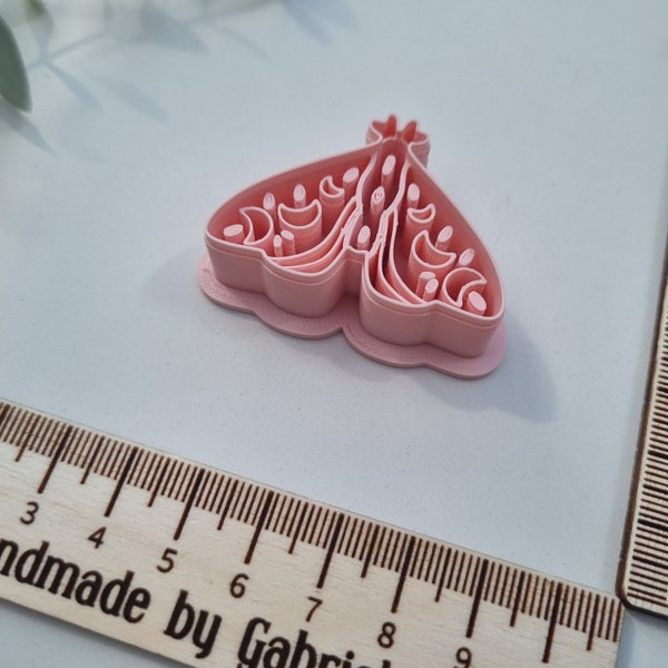 Moth Polymerclay Cutter, Tonaustecher, Fimo Zubehör, Tonformen