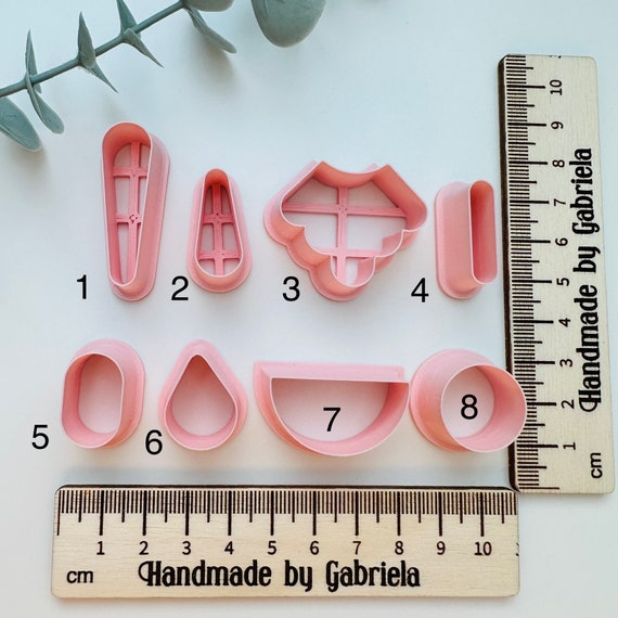 Polymer Clay Cutter Set, Polymer Clay Accessories, Basic Cutter 