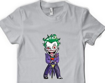 Joker Kids Tshirt Etsy Uk