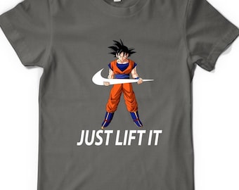 Dragonball Z Goku Nike T Shirt Personalised Dragon Ball Z Goku Gym