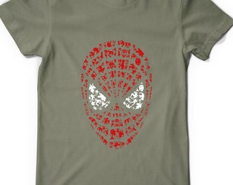 Free Personalisation Spiderman Multiverse Cotton T-Shirt Adult Kids Unisex
