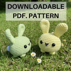Little Bunny Pal Crochet Pattern (downloadable PDF)