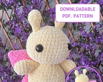 Little Butterfly Buddy Crochet Pattern (downloadable PDF)