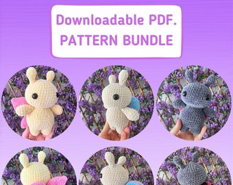 Little Garden Buddies Crochet Pattern Bundle (downloadable PDF)