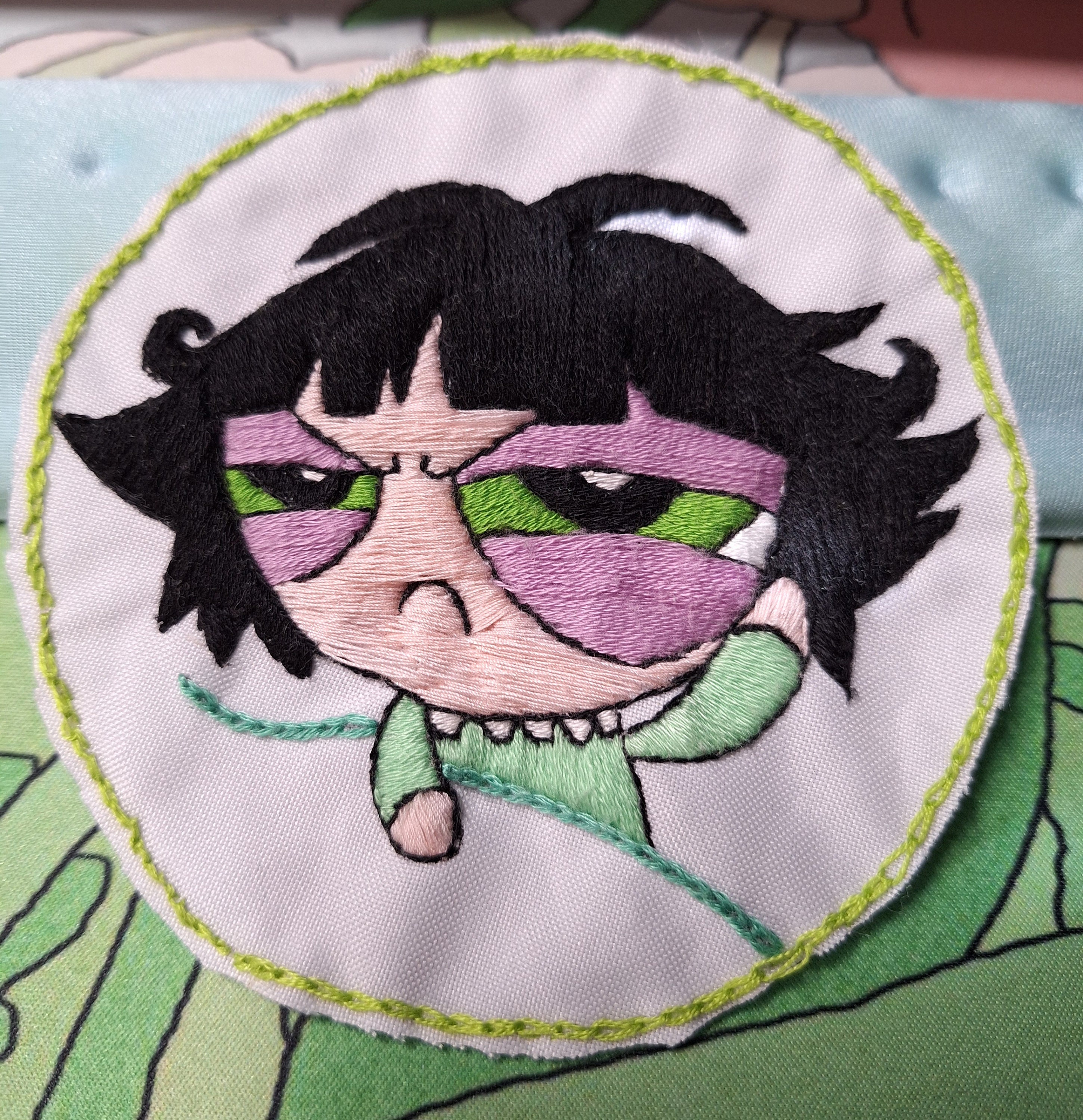 The Powerpuff Girls/ Supernenas - Buttercup/Cactus Just woke up