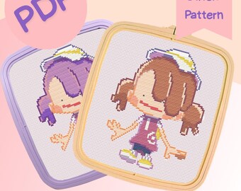 Pokémon Pokopia - Ditto Menselijk Patroon PDF Kruissteekpatroon Pokémon Pokopia Kruissteekpatroon