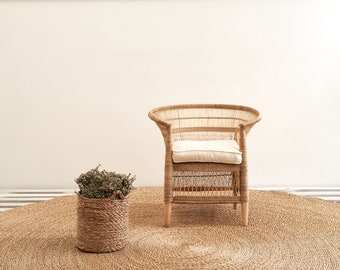 Traditional Malawi Chair / Wicker furniture / Rattan / Handmade in Africa