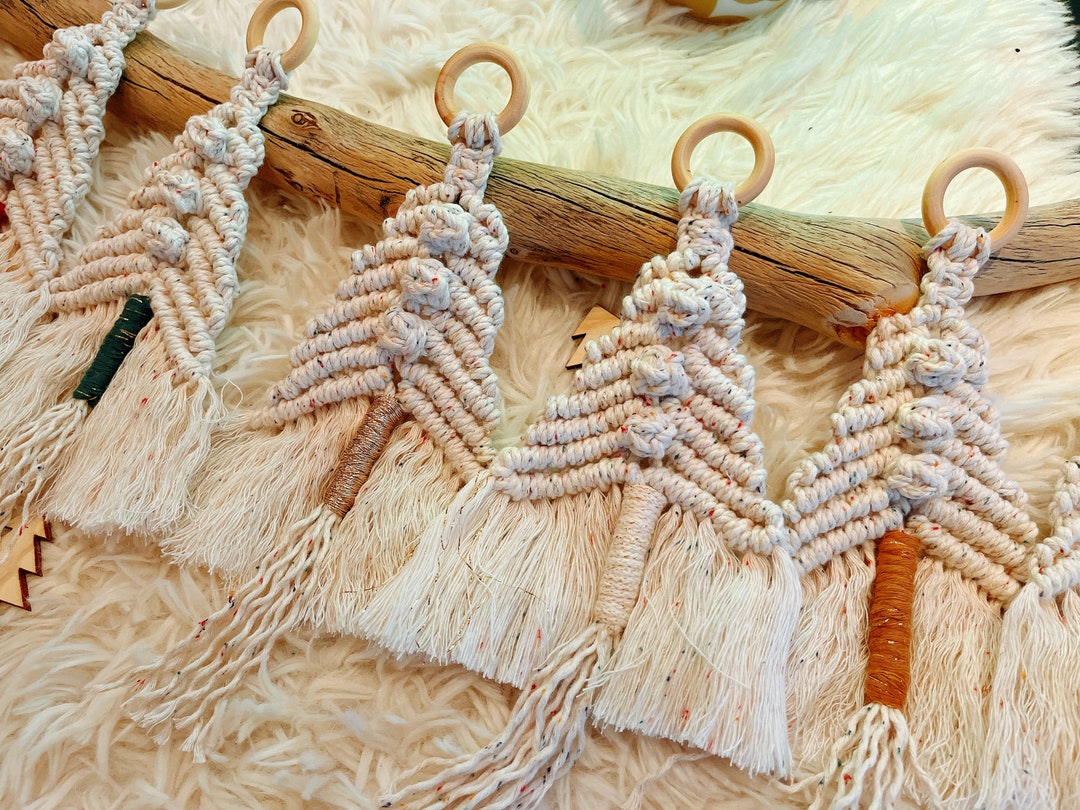 Macrame Christmas Tree macrame Wall Hanging Boho Etsy