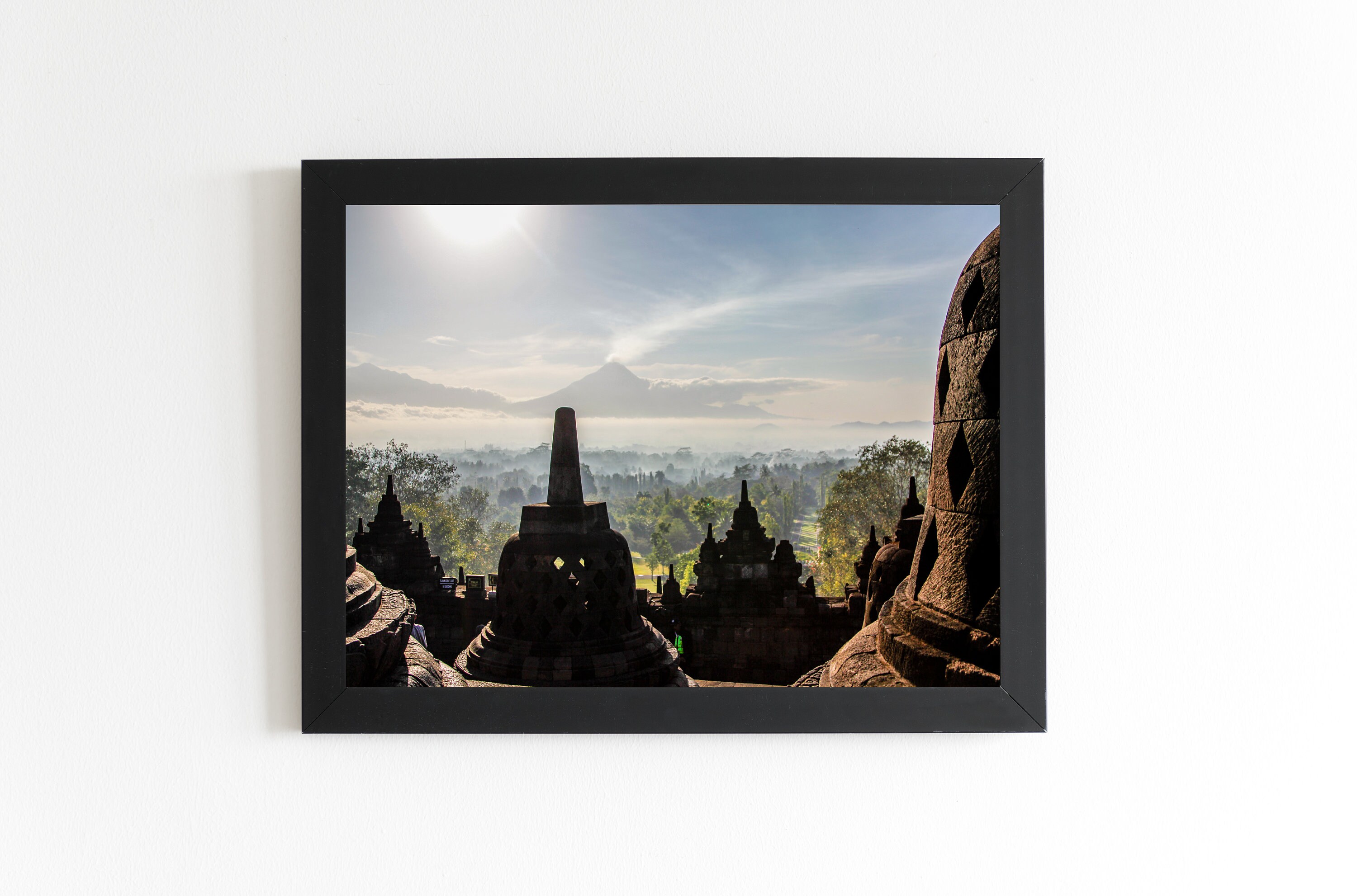 Photographie Paysage Temple Borobudur, Yogyakarta, Île de Java Indonésie