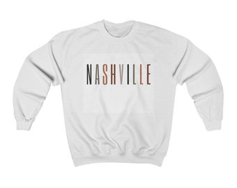 Nashville Unisex Heavy Blend Crewneck Sweatshirt