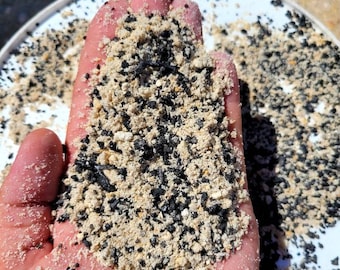 25lb. ARK Black Aragonite Reef Sand – Fine Natural White Crushed Coral Sand and Black Coral FREE SHIPPING!!!