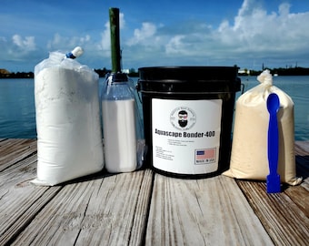 Kit de mortier/ciment Aquascape Bonder-400 Reef Rock blanc par Addictive Reef Keeping