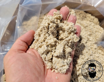 25lb. Sable de récif d’aragonite écologique - SABLE DE CORAIL blanchi blanc naturel FIN LIVRAISON GRATUITE!!!