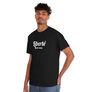 Liberté Unisex Zwaar KatoenEn T-shirt