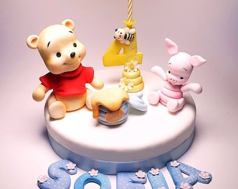 A4 Personalisierte Winnie Puuh & Co Essbare Wafer/Reis Fondant Papier Kuchen Topper A4 Personalisierte Winnie Puuh & Co Essbare Wafer/Reis Fondant Papier Kuchen Topper