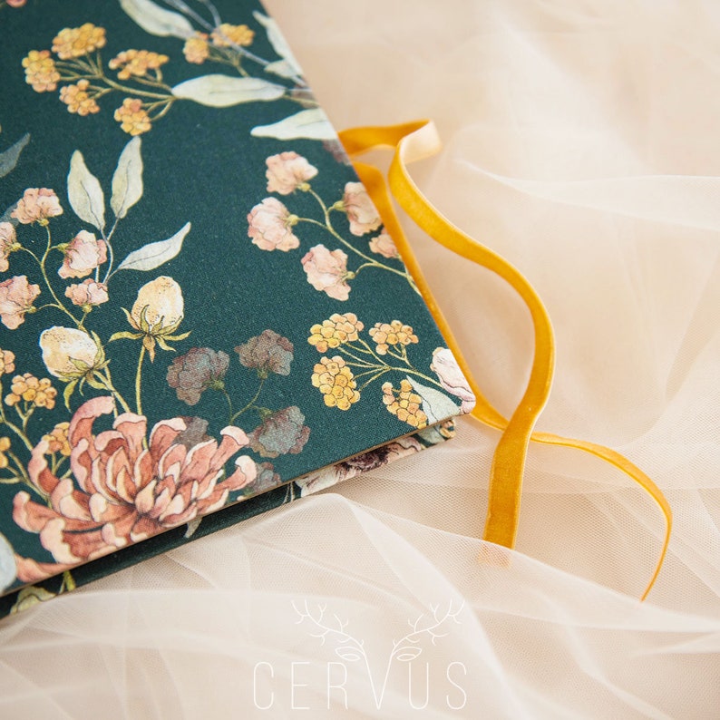 Flowery Photo Album Rustic Flowers Photo Album Wildflowers Etsy