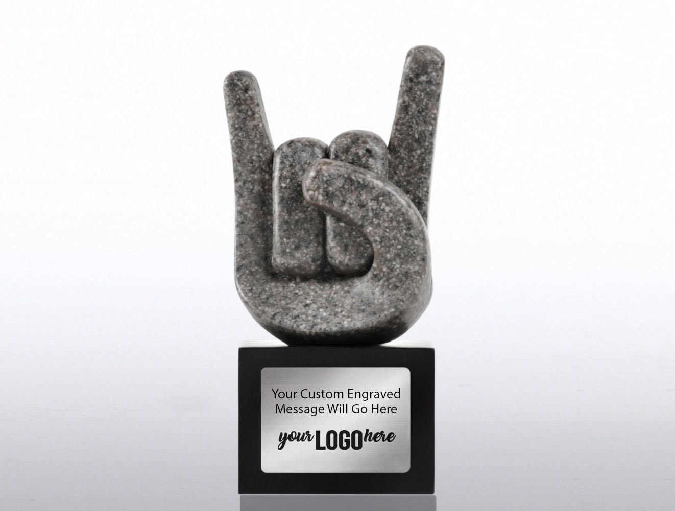 CUSTOM Rock Star Trophy Award Trophy Personalized Engraving up to Three