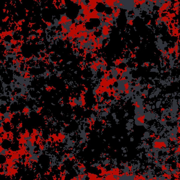 Digital camo red and black vinyl Wrap air release Matte finish 12"x12"