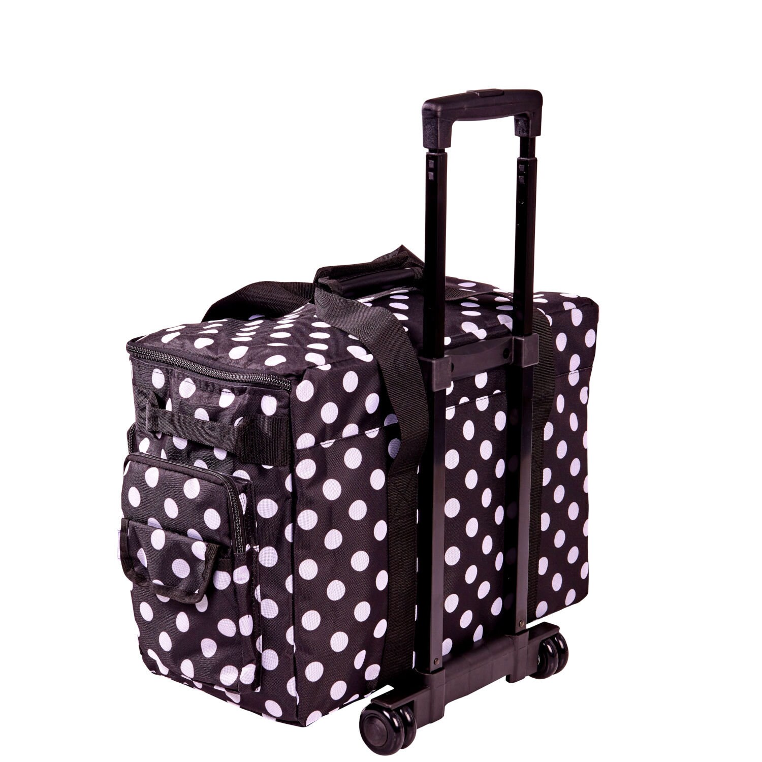 Polka Dot Sewing Machine Trolley Bag Black/white Etsy UK