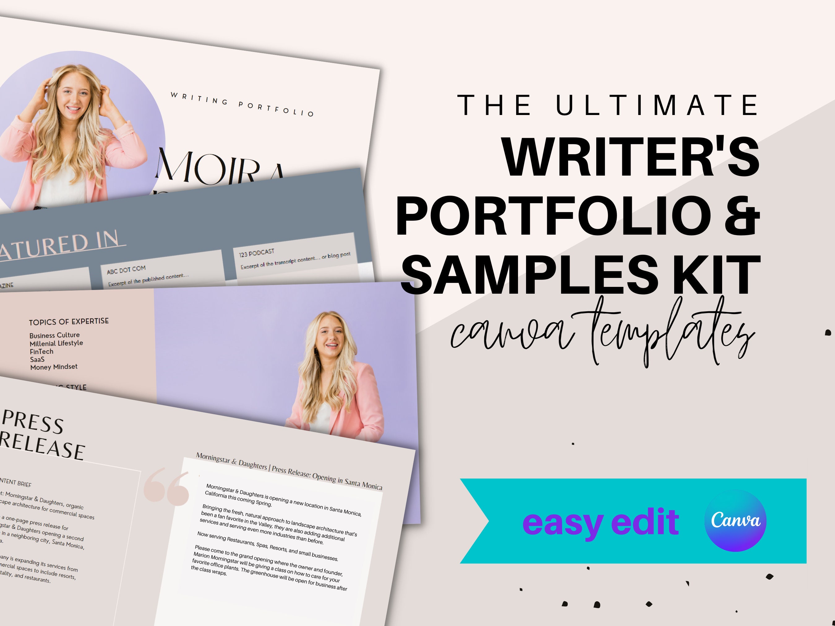 Copyfolio – Website and portfolio builder for writers