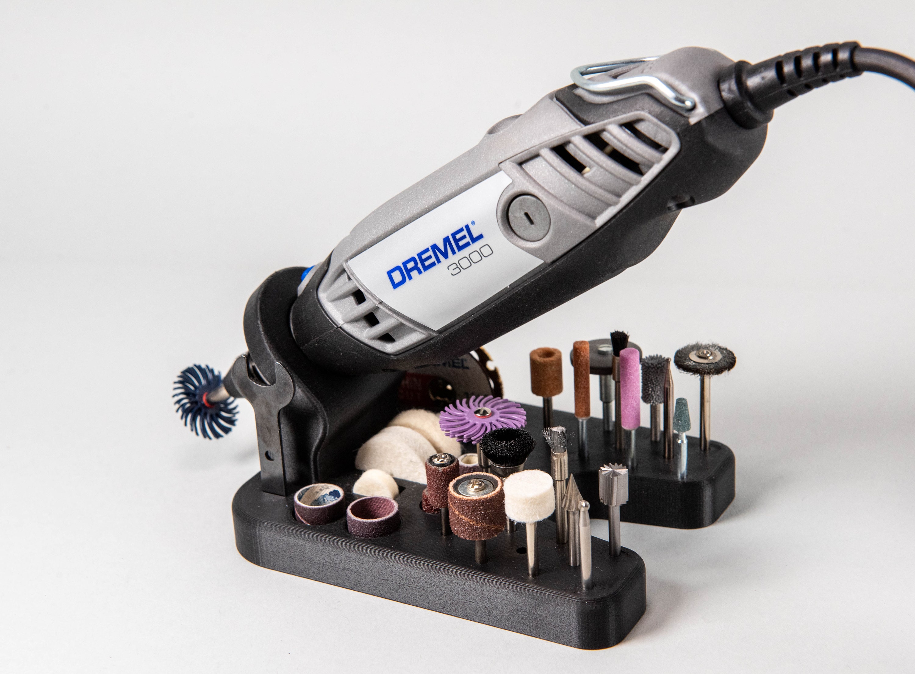 NEW Dremel 3000 Workstand Tool and Bit Holder crafting, Model Making, Glass  Etching, Polishing, Woodworking, and More 