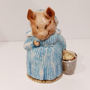 Vintage Beatrix Potter Beswick Peter Rabbit Aunt Pettitoes X1