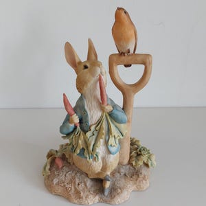 Vintage Border Fine Arts the World of Beatrix Potter Peter Rabbit