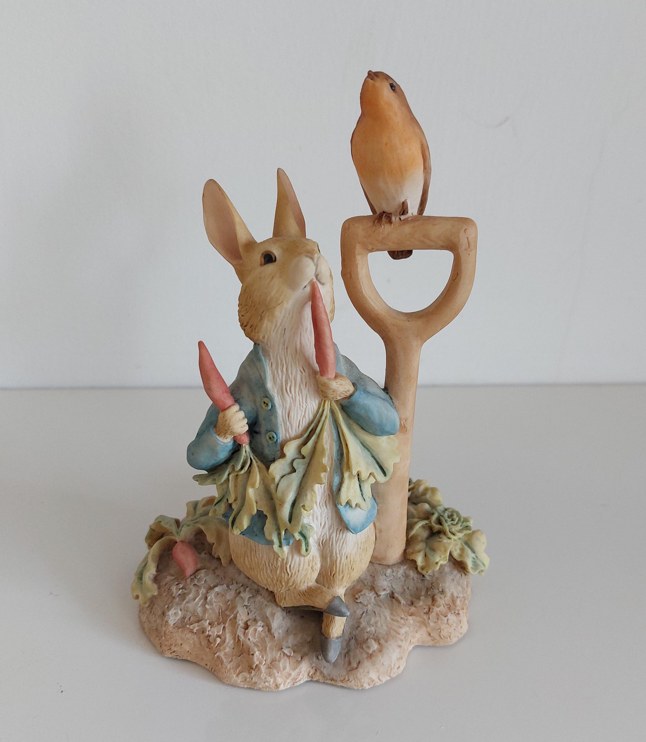 Vintage Border Fine Arts the World of Beatrix Potter Peter Rabbit