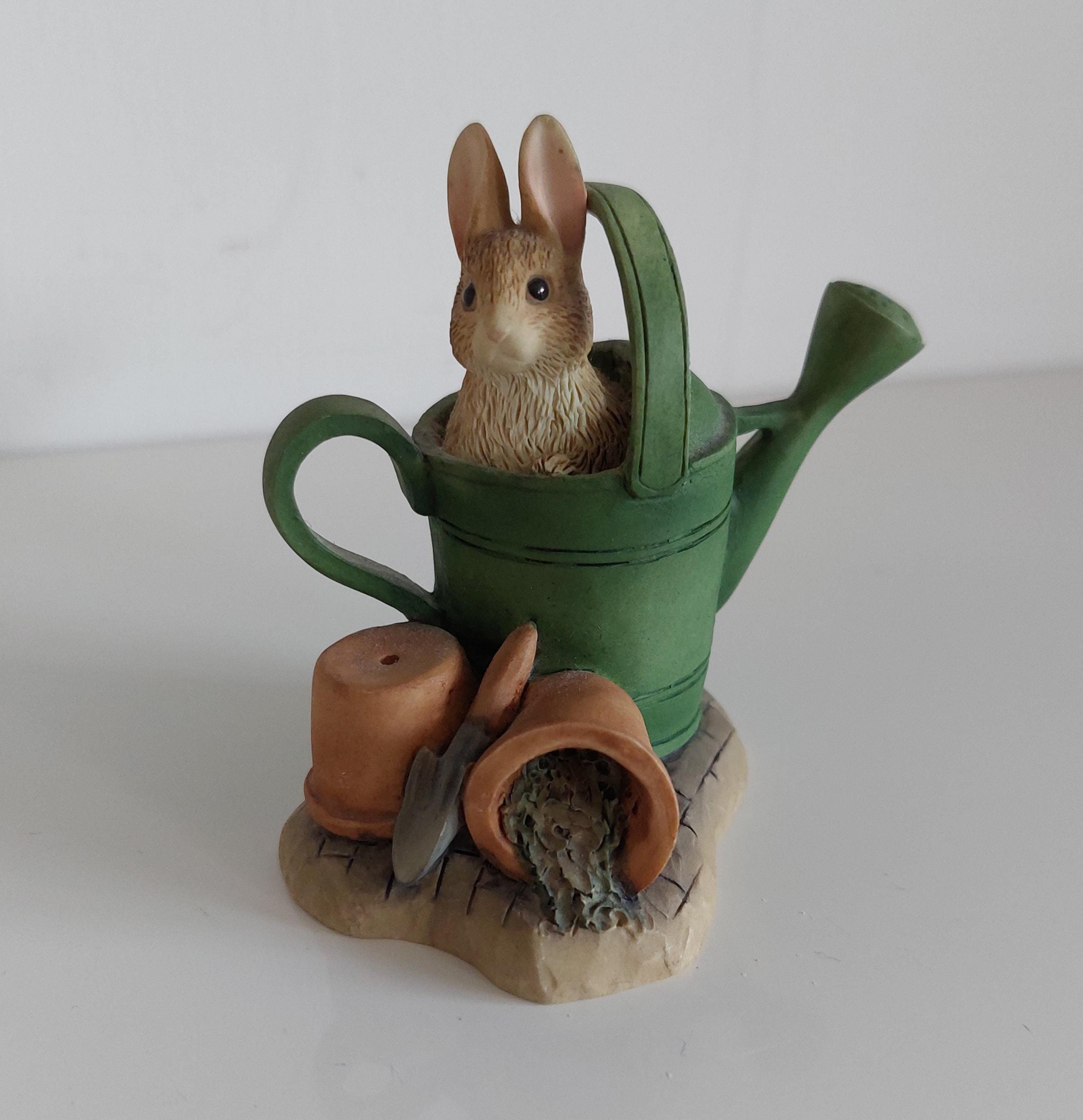 彫刻・オブジェ Beatrix potter antique objet Vintage Border Fine Arts the World of Beatrix Potter Peter Rabbit
