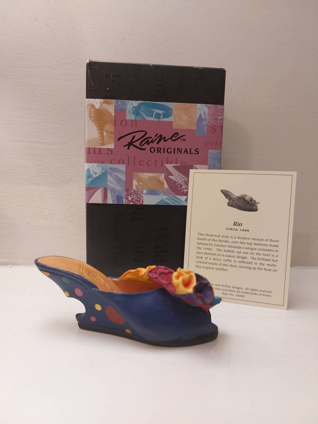 Vintage Just the Right Shoe by Raine Rio - Etsy