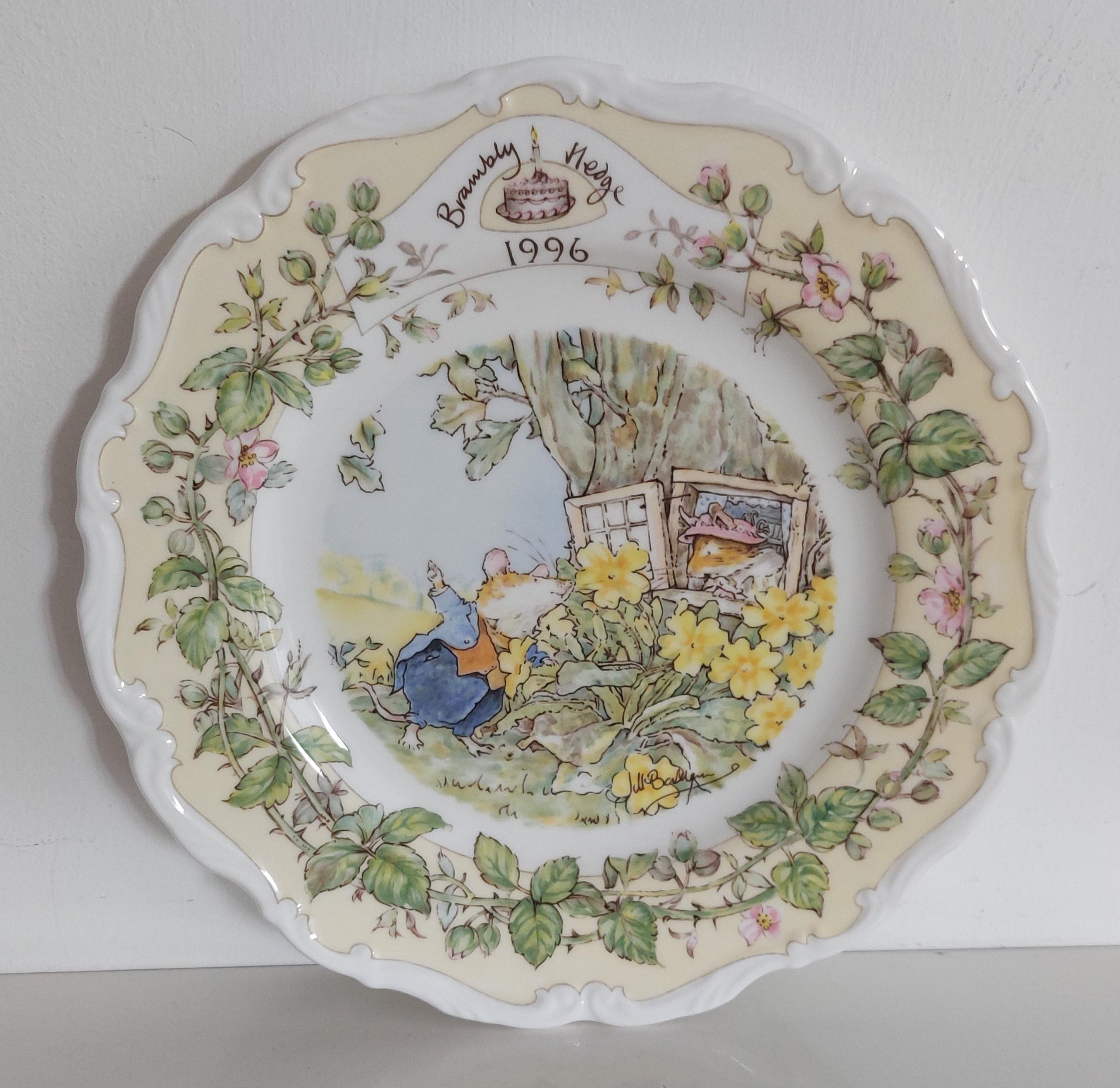   Brambly Hedge 1996 皿 Vintage Royal Doulton Brambly Hedge the 1996 8
