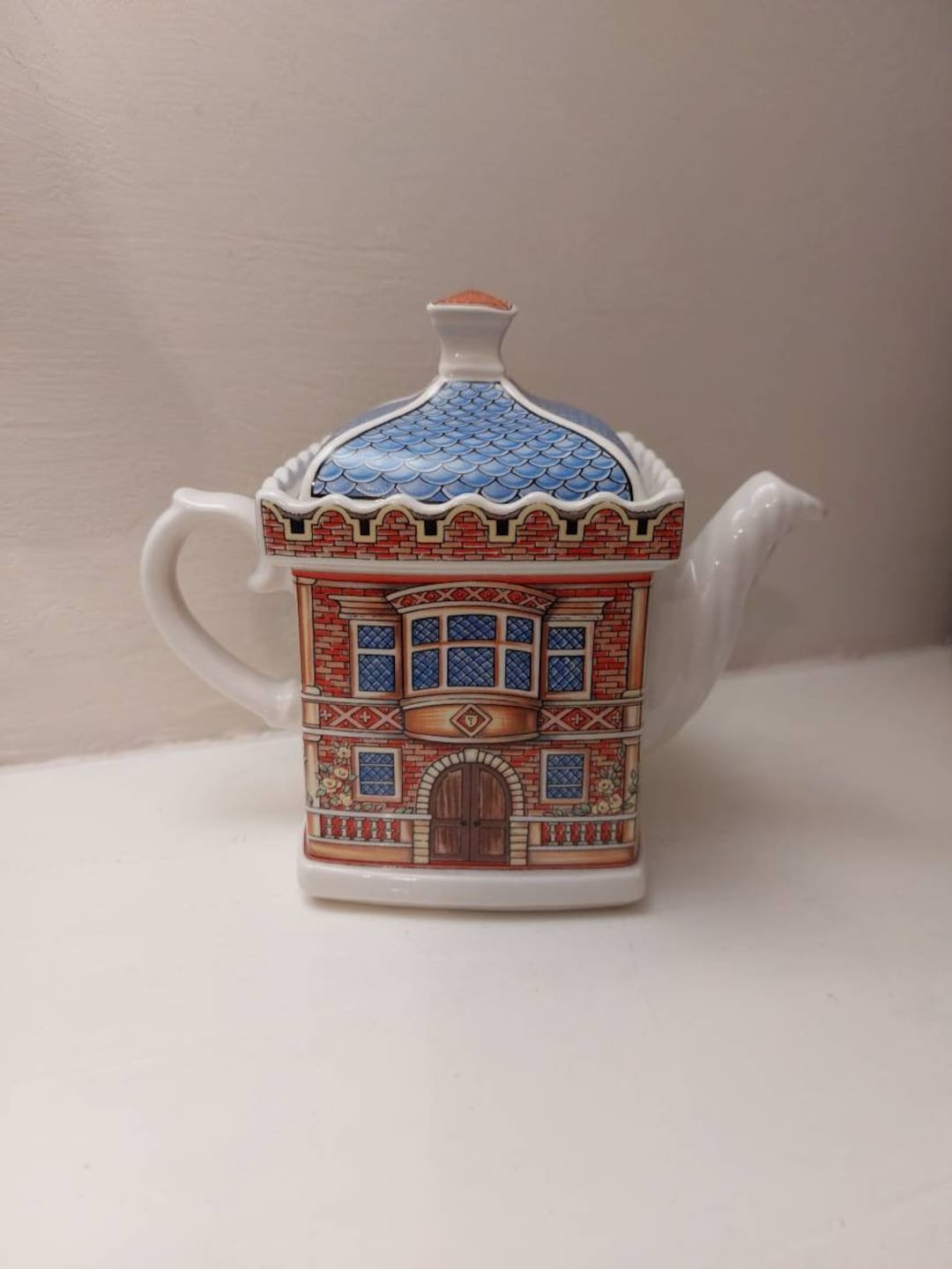 Vintage Sadler Elizabethan House Novelty Teapot Etsy