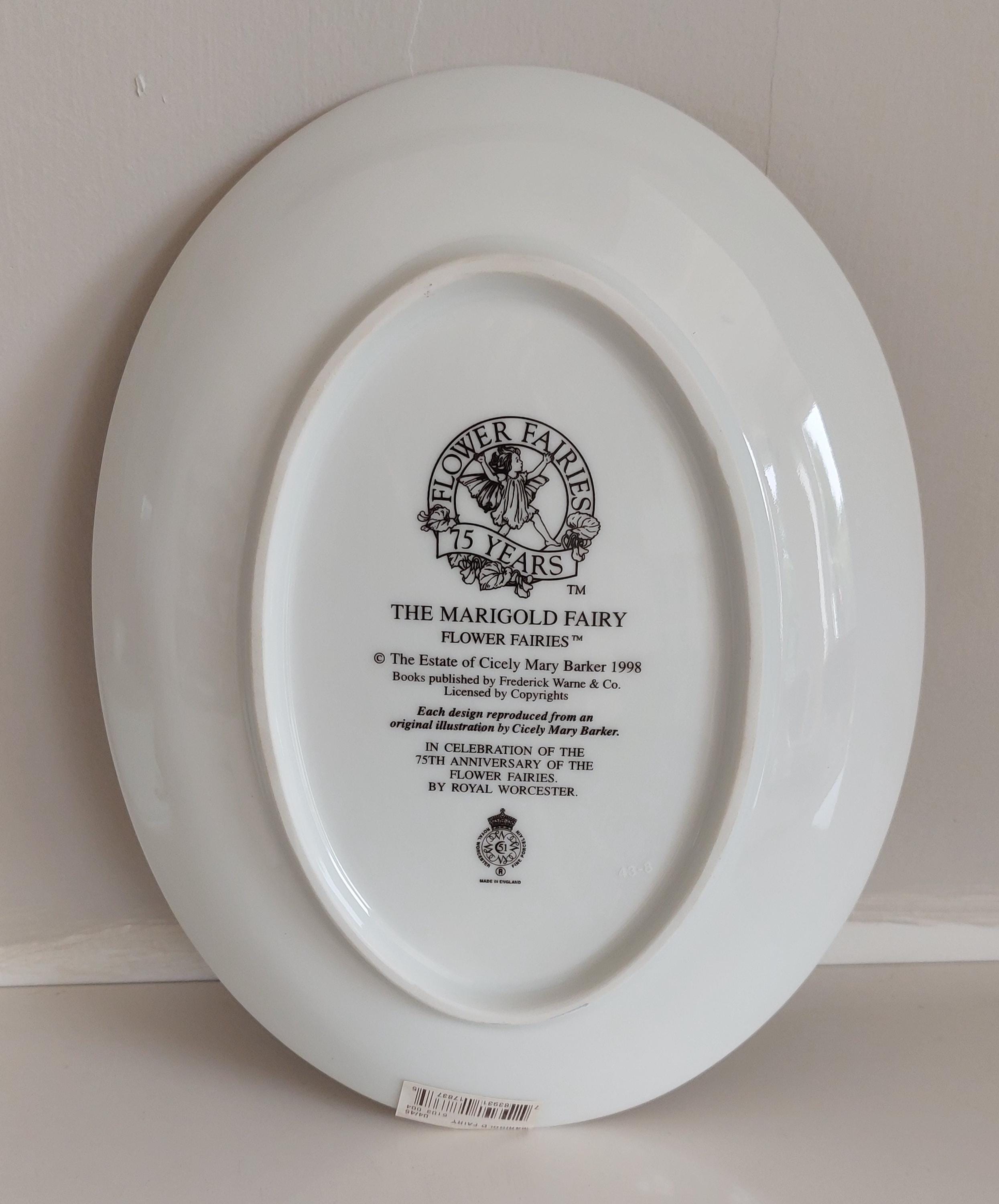 ロイヤルウースター フラワーフェァリーシリーズ チコリ ヴィンテージ Vintage Royal Worcester the Flower Fairies by Cicely Mary Barker