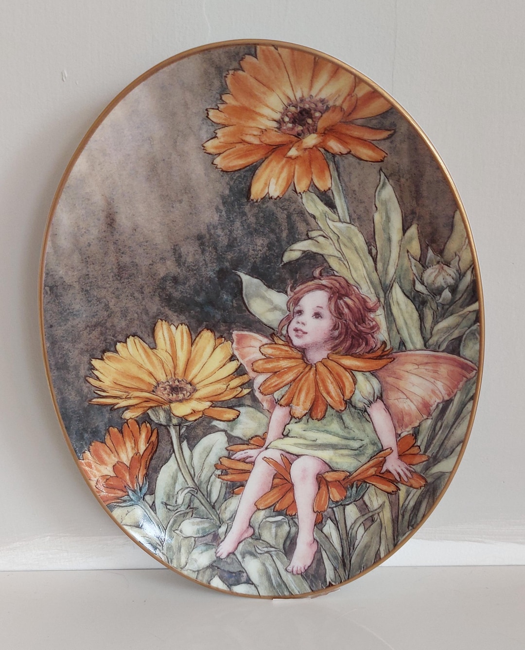ロイヤルウースター フラワーフェァリーシリーズ チコリ ヴィンテージ Vintage Royal Worcester the Flower Fairies by Cicely Mary Barker