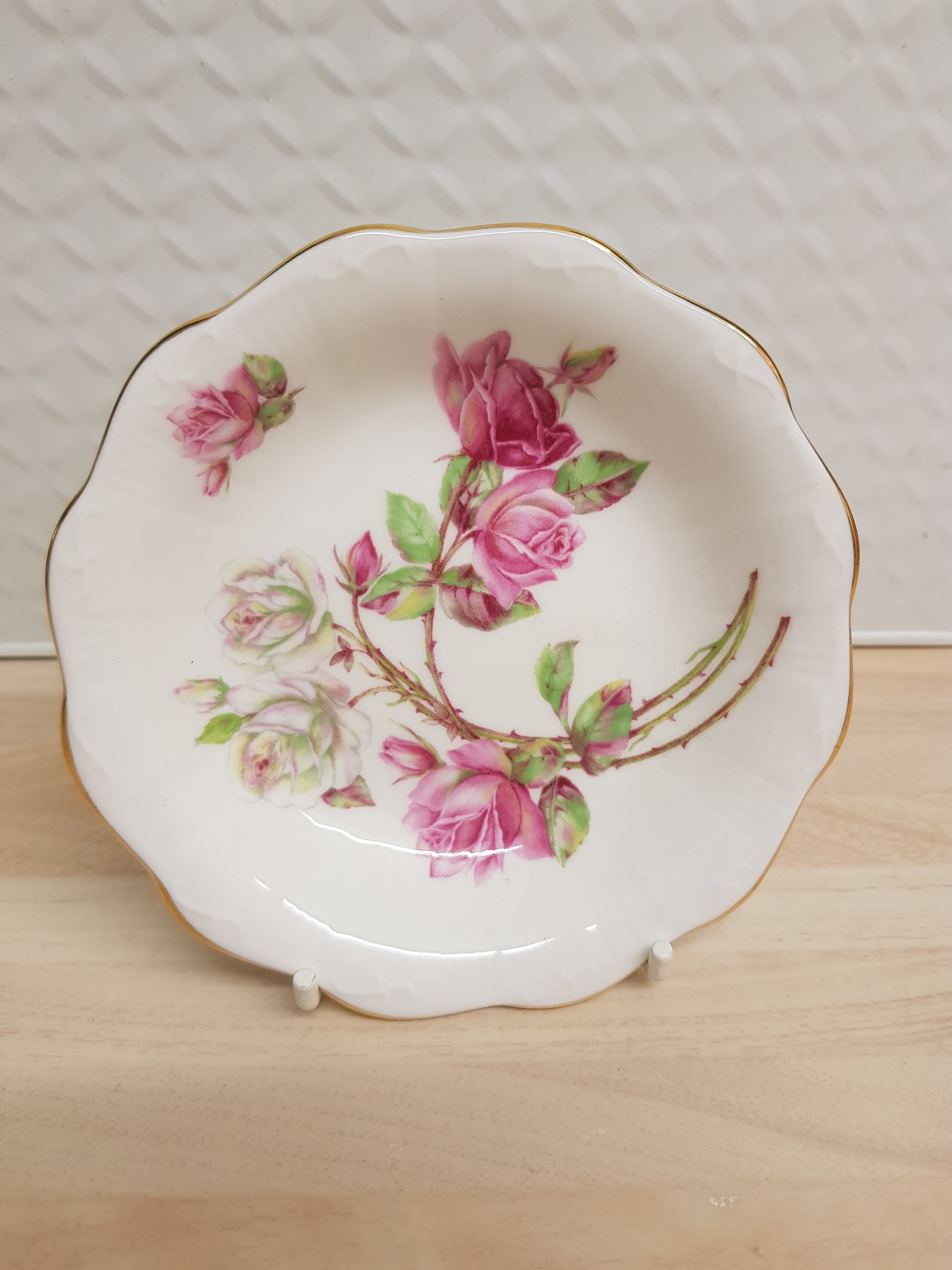 エインズレイ 花瓶 AYNSLEY 無い ELIZABETH ROSE
