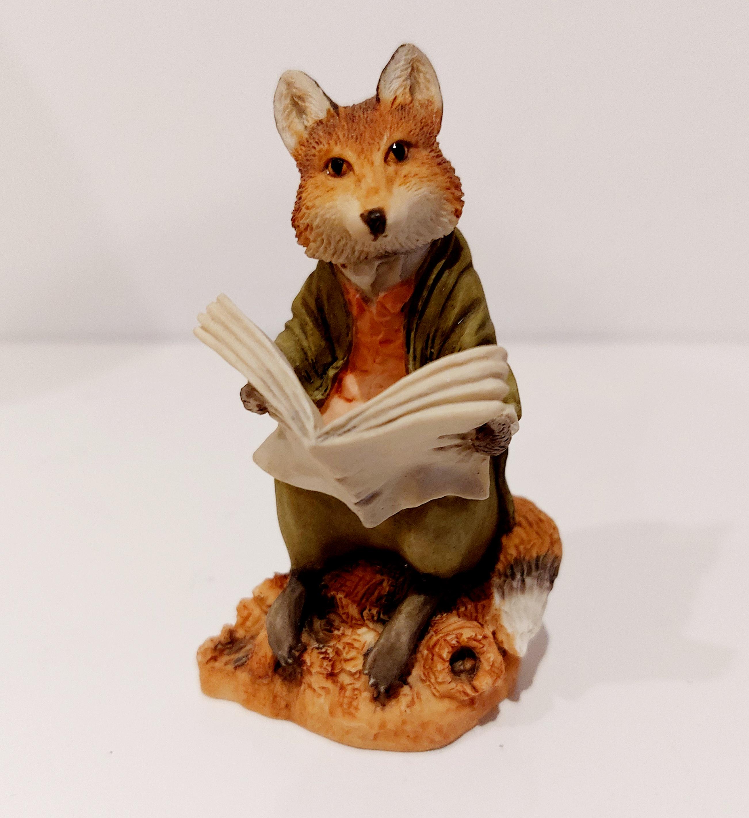 Vintage Border Fine Arts the World of Beatrix Potter Figurine Foxy