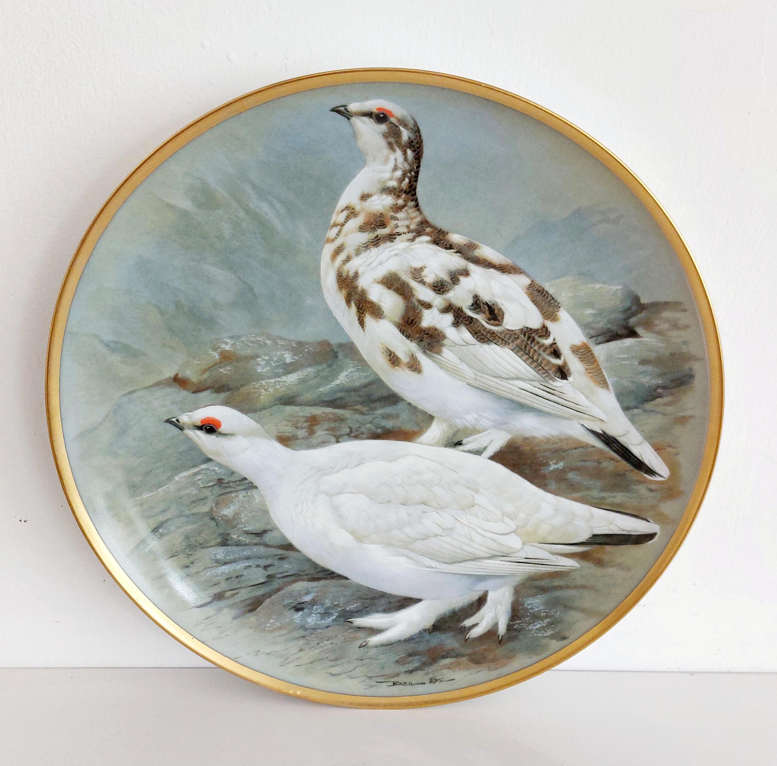 Vintage Franklin Porcelain the Game Birds of the World Collection