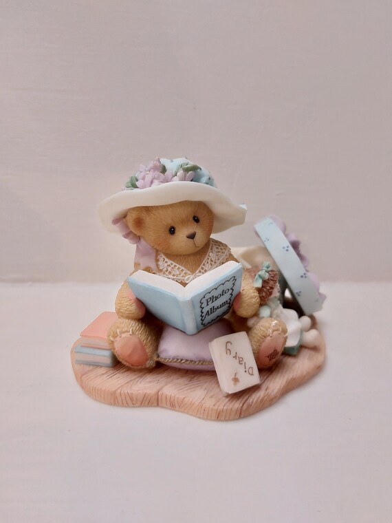 その他 Cherished Teddies 308684 Lauren Cherished Teddies 308684 Lauren Girl W Doll Photo & Hat Box