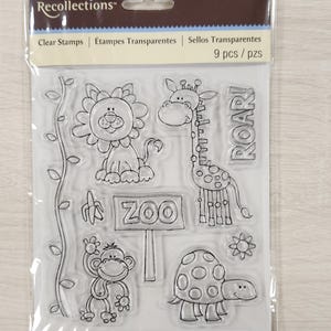 Clear Stamp Sheet , Pick One transparent stamp set, Card Making silicone stamps