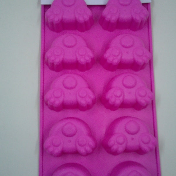 Easter Rabbit Silicone Candy Mold, Silicone Molds, Bunny Butt molds Crayon Silicone Mold, Ice Cube Trays,  CHOOSE ONE